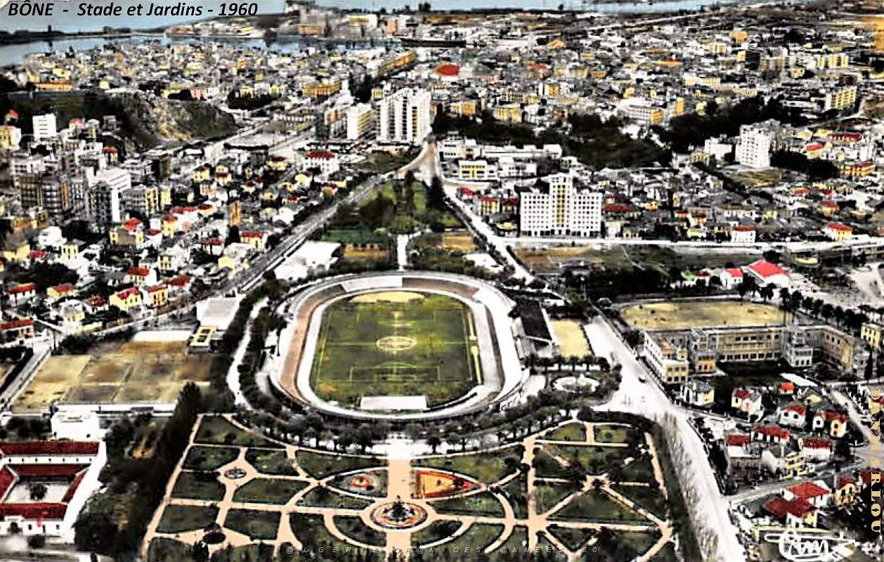Bone - Vue Panoramique - Stade et Jardins - 1960.jpg